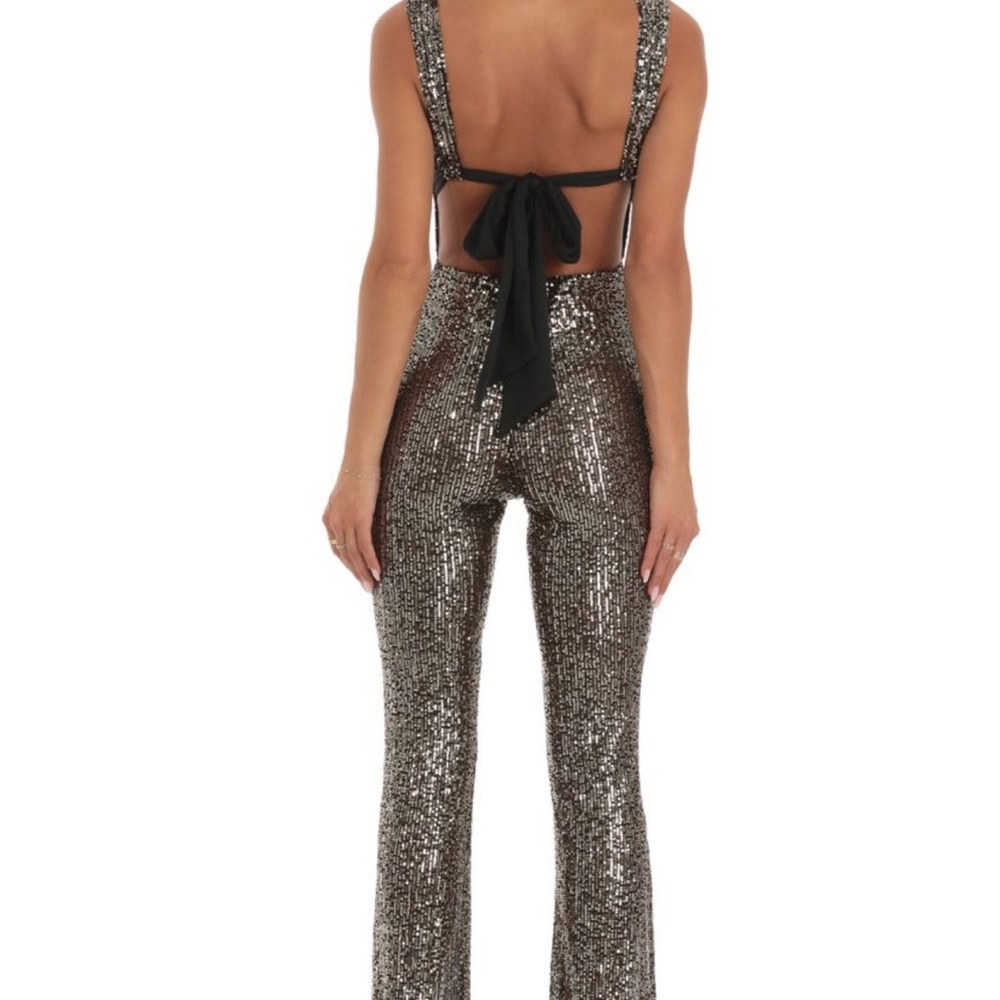 Brand new sequin jumpsuit